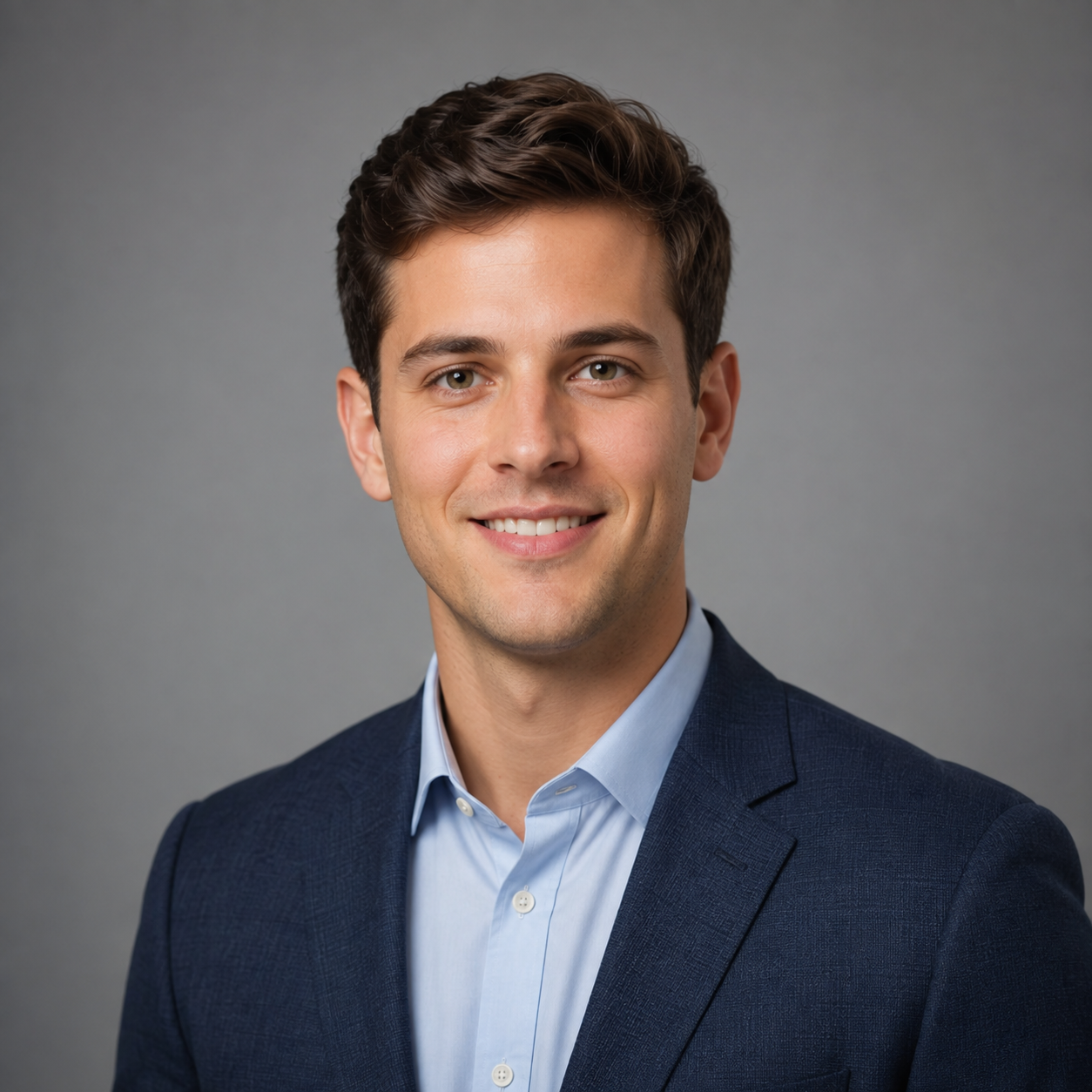 Expected result preview for Professional LinkedIn Headshot