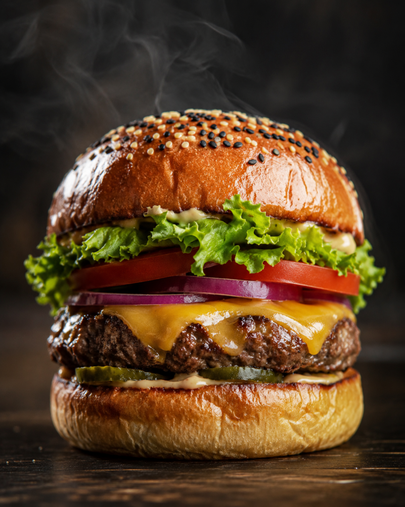 Expected result preview for Food Commercial Shot