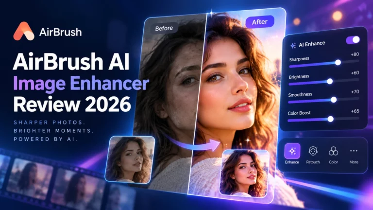 AirBrush AI Image Enhancer Review 2026: Upscale & Enhance Photos
