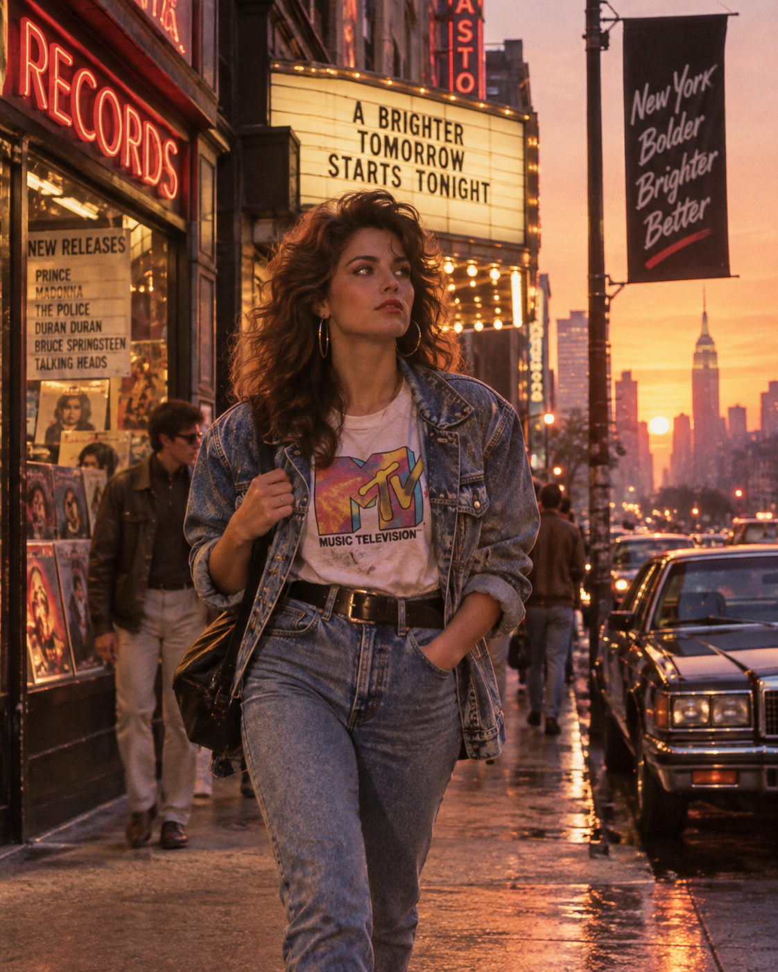Expected result preview for What Would I Have Looked Like Walking the Streets in the 80s?