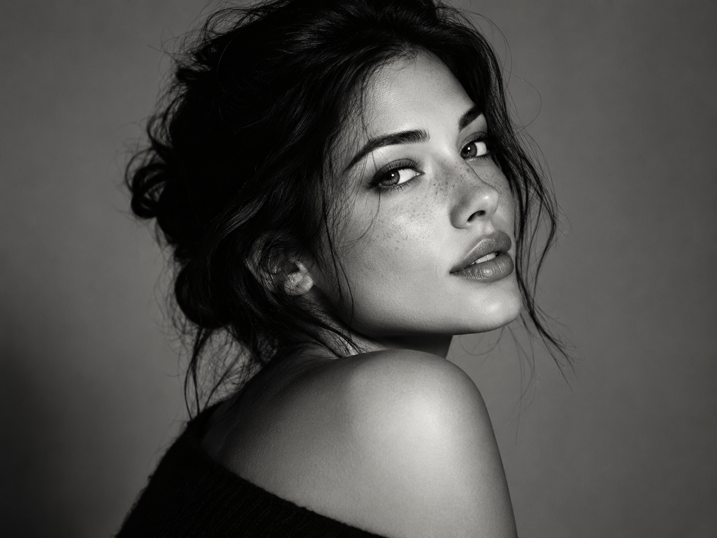 Expected result preview for Black and White ChatGPT Photo Trend