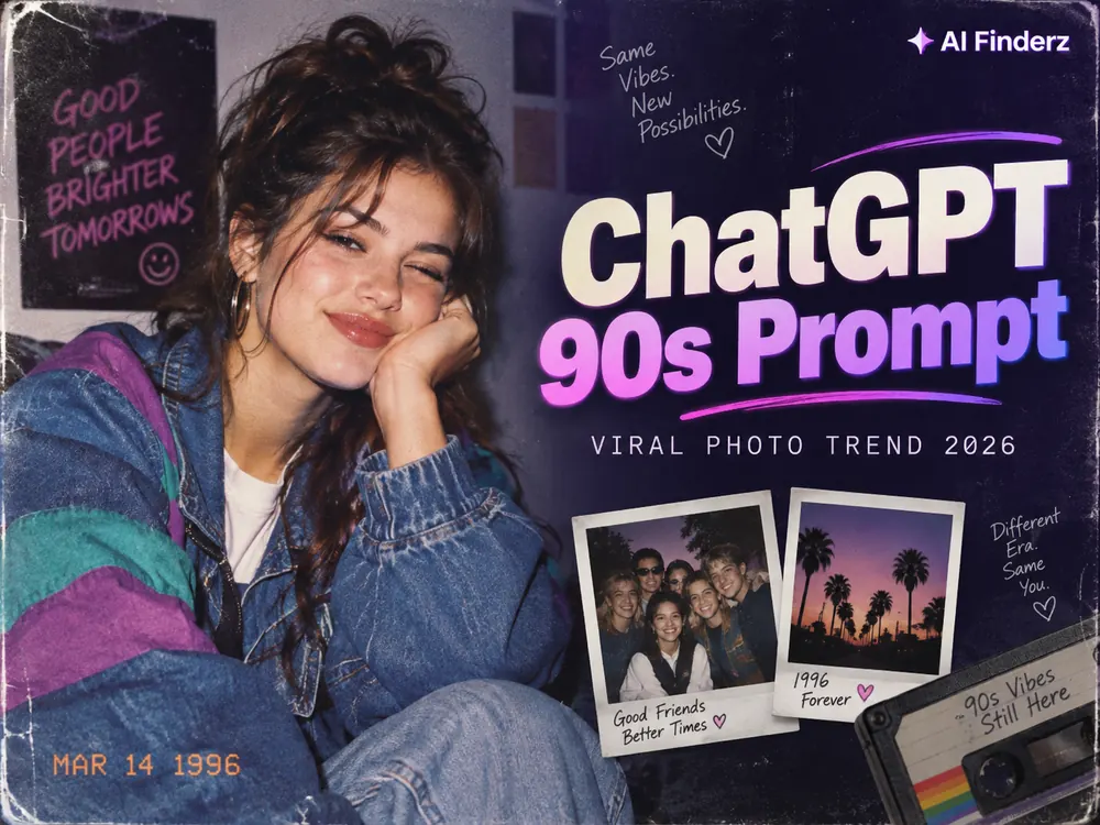 ChatGPT 90s Prompt: Create the Viral 90s Photo Trend (2026)