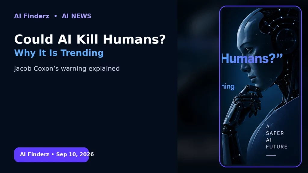 لماذا أصبح “Could AI Kill Humans?” ترند؟ شرح تحذير Jacob Coxon بشأن الذكاء الاصطناعي