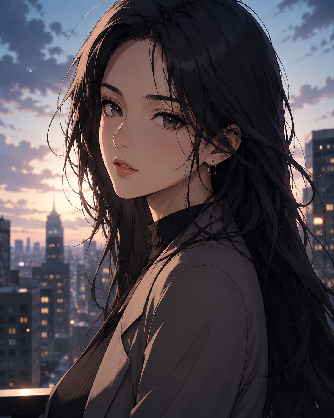 Expected result preview for Anime-Inspired Portrait