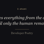 Developer Poetry logo