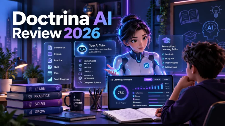 Doctrina AI Review 2026: Quiz Maker, Study Tools & Pricing