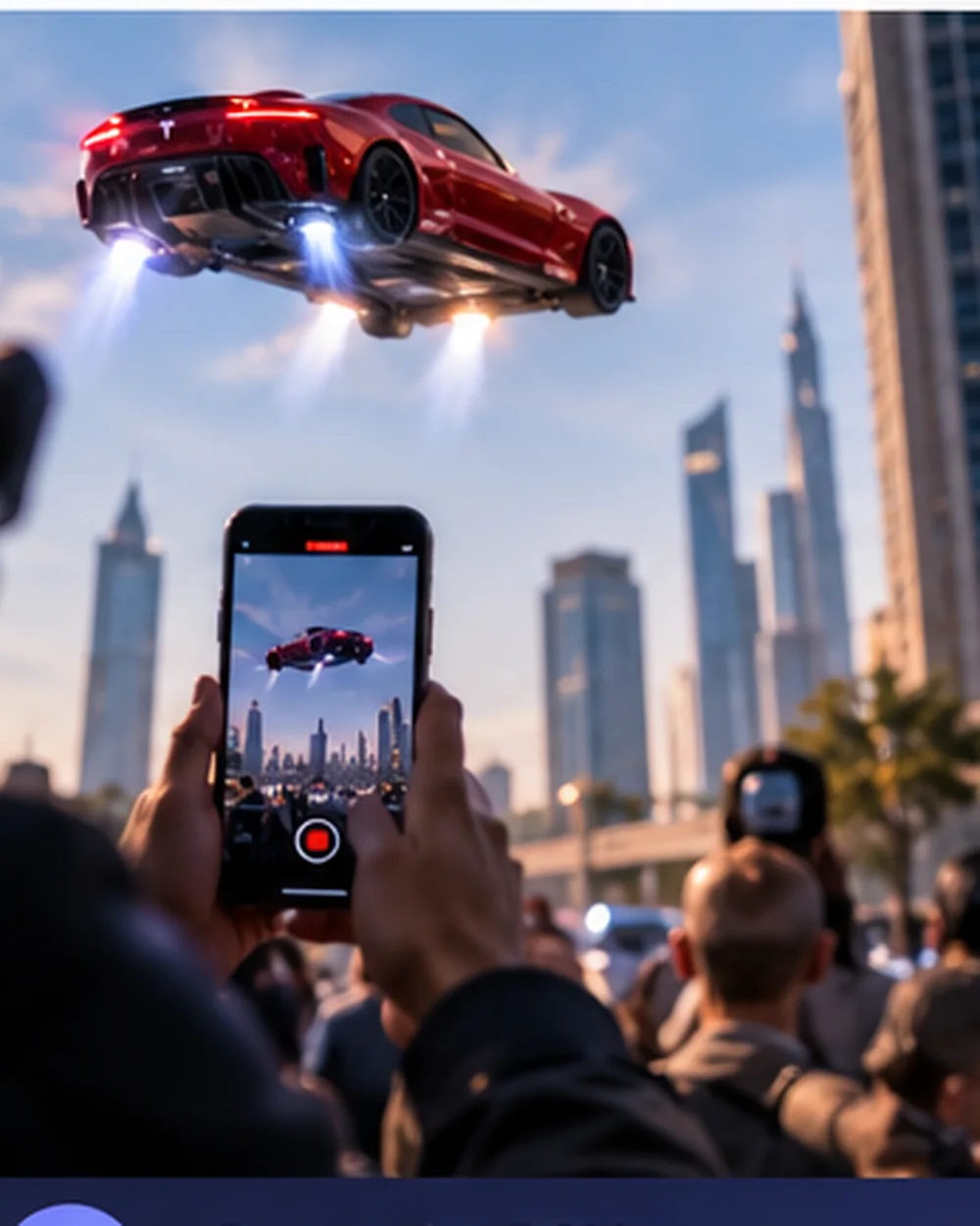 Expected result preview for Bystander POV Flying Roadster Short