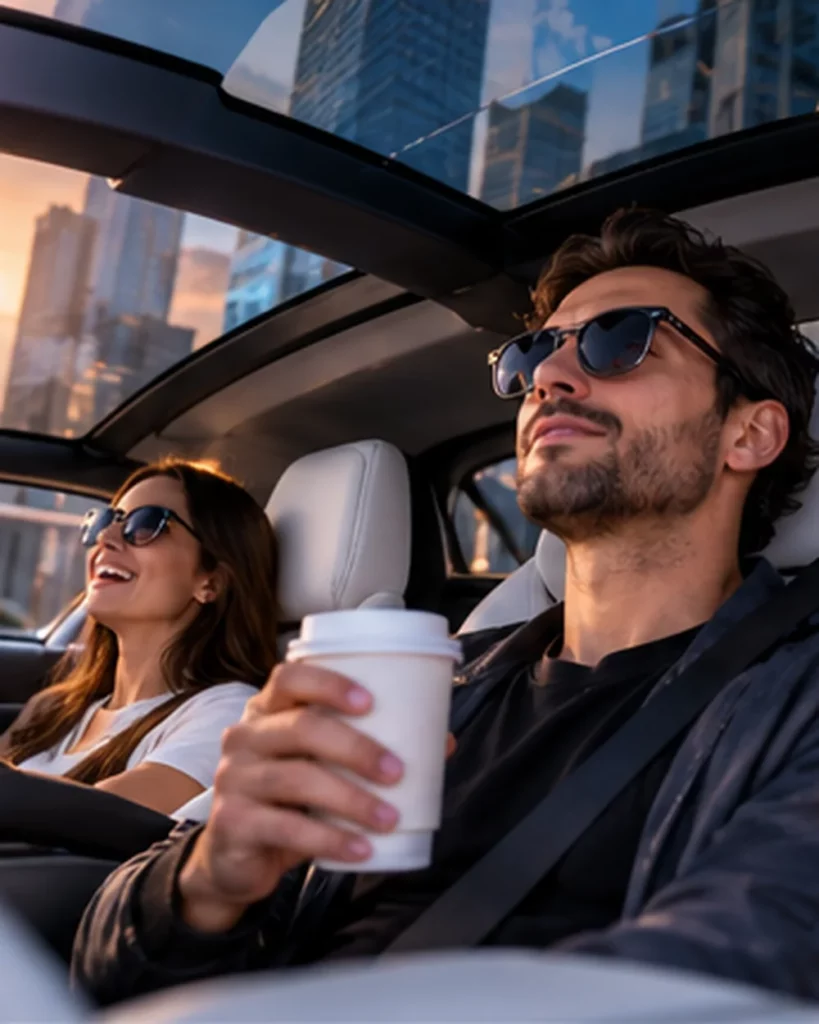 Expected result preview for Flying Roadster Interior Coffee Reaction